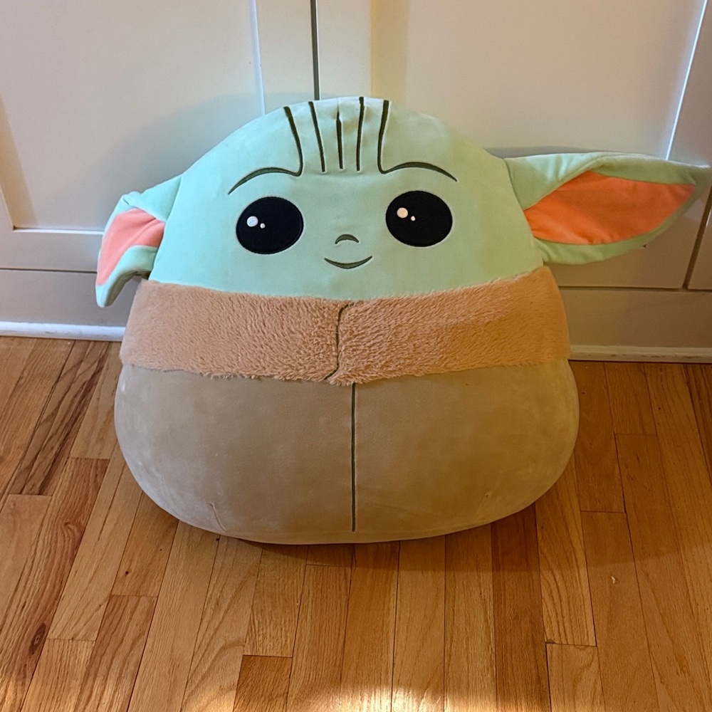 Plush Green and Brown Toy
